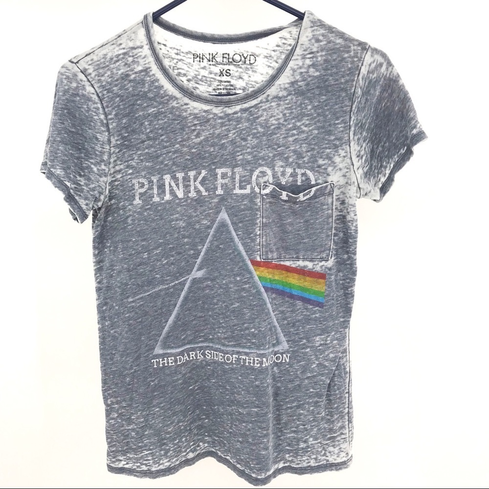 Pink Floyd Dark Side of the Moon Burnout tee XS